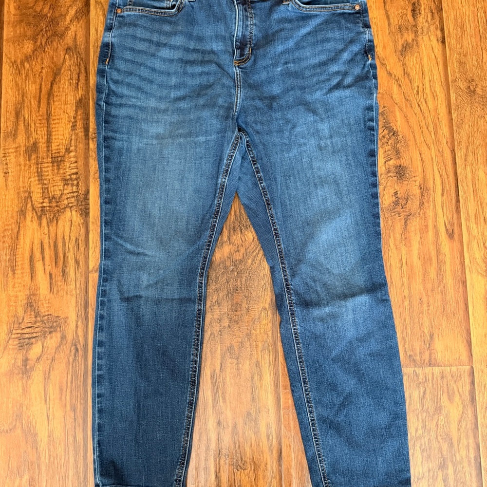 LC Lauren Conrad Dark Blue Skinny Jeans